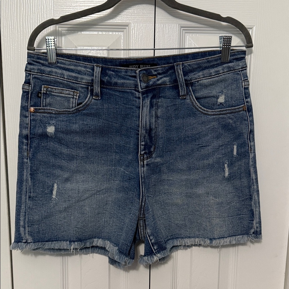 Judy Blue 9 to 5 Denim Shorts